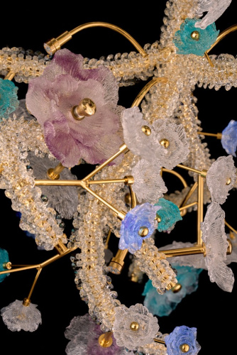 Люстра подвесная Sauvage FL1095-20P фото 3 Люстра подвесная Sauvage FL1095-20P фото 3