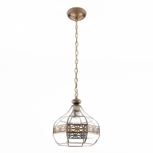 Citilux Гера-2 CL444210 Подвесной светильник витражный Бронза Citilux Гера-2 CL444210 Подвесной светильник витражный Бронза