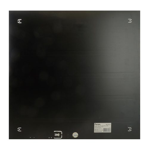 Светодиодная панель Feron AL2117 встраиваемая Армстронг 40W 6500K черный ЭПРА в комплекте фото 8