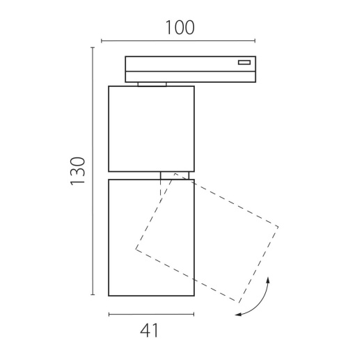 Светильник светодиодный трековый профессиональный 5W 250Lm 38G д/трековых систем BARRA Volta CCT Lightstar 227016 фото 4