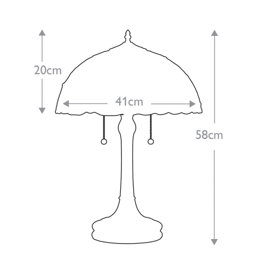 Настольная лампа Quoizel, Арт. QZ-LARISSA-TL фото 5
