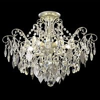 Crystal Lux Светильник потолочный Crystal Lux ESMIRALDA PL6 SILVER