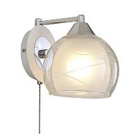 Citilux Буги CL157311 Бра с выключателем Белое Хром