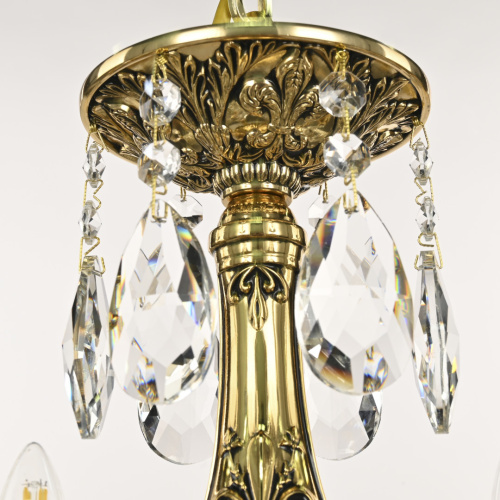 Люстра с хрустальными подвесками AL79101/6/175 A GB Bohemia Ivele Crystal (Богемия Ивеле Кристалл) фото 7