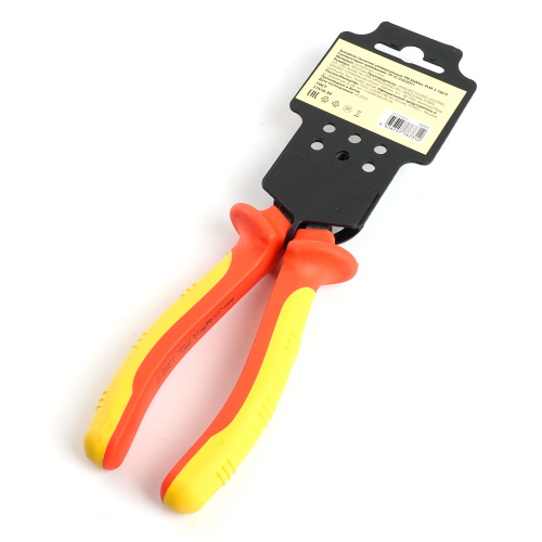 PLM-3-160-P Бокорезы диэлектрические, 160мм, Cr-V, двухкомпонентная рукоятка фото 3