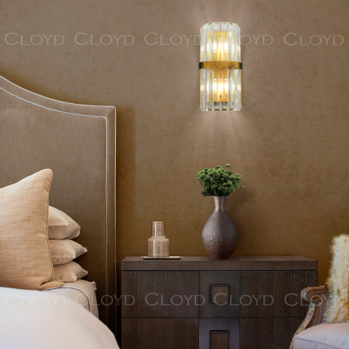 Бра Cloyd MILLOM-A W2 / выс. 32 см - латунь (арт.20150) Бра Cloyd MILLOM-A W2 / выс. 32 см - латунь (арт.20150)