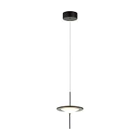 5012/10L L-VISION ODL23 389 черный/белый матовый металл/акрил Подвес LED 10W 3000K STEKA
