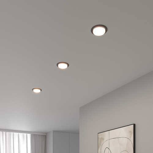 Светильник встраиваемый Circu GX53 черный 1035 GX53 WH фото 2