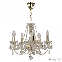 Люстра хрустальная 101/5/165 G Bohemia Ivele Crystal (Богемия Ивеле Кристалл)