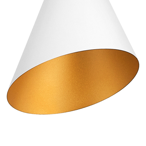 757006 Люстра CONE GW 1х6W(led) G9 БЕЛЫЙ/ЗОЛОТО фото 5 757006 Люстра CONE GW 1х6W(led) G9 БЕЛЫЙ/ЗОЛОТО фото 5