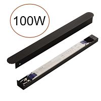 357786BL LEDA ODL26 259 (Для артикулов 7155) Драйвер металл/черный IP20 LED 100W 24V FINO XS