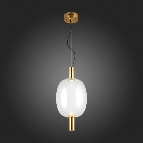 SL1582.313.01 Светильник подвесной ST-Luce Бронзовый/Прозрачный LED 1*7W 2700K ALLENORE фото 9