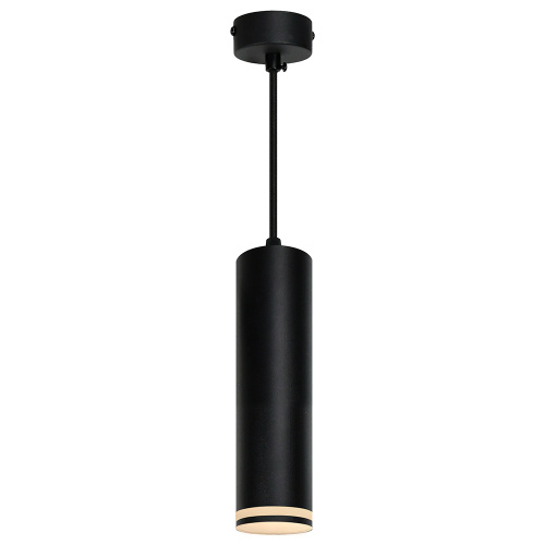 Светильник потолочный Feron ML1708 Barrel LUNA на подвесе  MR16 35W 230V, черный 55*200 фото 4