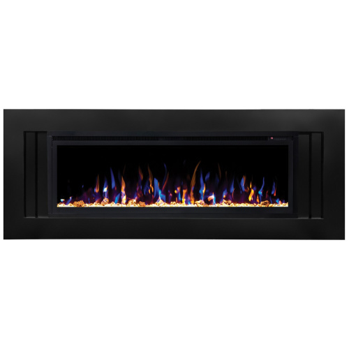 Электрокамин RealFlame Stockholm 50 BLM черный с очагом Saphir 50 фото 2