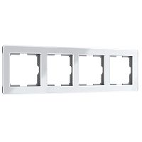 Рамка из акрила на 4 поста Acrylic белый W0042701