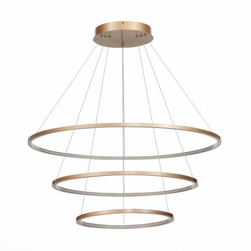 ST603.243.114 Светильник подвесной ST-Luce Золотистый/Белый LED 1*114W 4000K Подвесные светильники фото 2