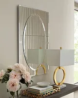 Зеркало в зеркальной раме "Корк"