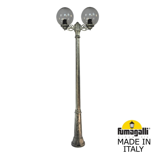 Fumagalli Садово-парковый фонарь FUMAGALLI RICU BISSO/G300 2L G30.157.S20.BZE27 Fumagalli Садово-парковый фонарь FUMAGALLI RICU BISSO/G300 2L G30.157.S20.BZE27