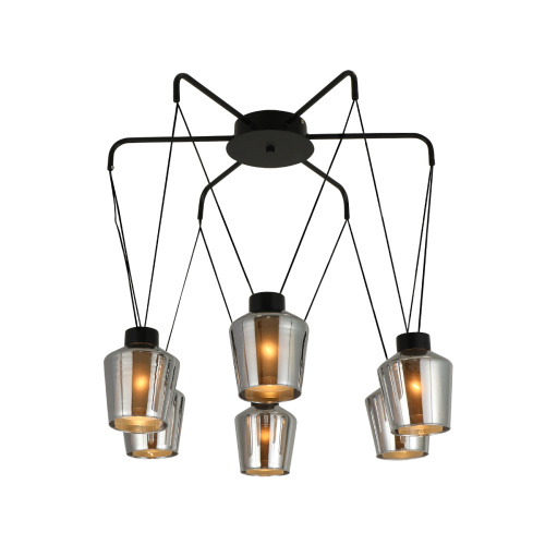 Подвесной светильник Escada 2140/6S E27*40W Black