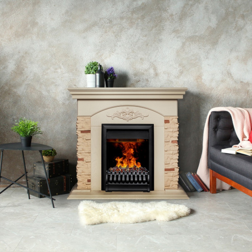 Электрокамин RealFlame Neapolis WT айвори с очагом 3D Oregan фото 6 Электрокамин RealFlame Neapolis WT айвори с очагом 3D Oregan фото 6
