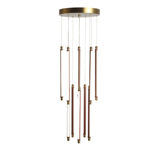 Уценка SL6225.303.10 Светильник подвесной ST-Luce Латунь/Терракотовый, Белый LED 10*6,5W 3000K BRICK фото 3