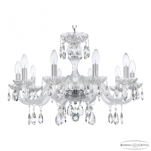 Люстра хрустальная 117/10/240 Ni Bohemia Ivele Crystal (Богемия Ивеле Кристалл)