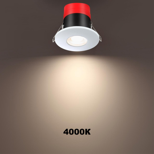 358639 SPOT NT21 520 белый Светильник встраиваемый светодиодный диммируемый, смена цв. температуры IP65 LED 3000К\4000К\5000К 8W 220V REGEN фото 4 358639 SPOT NT21 520 белый Светильник встраиваемый светодиодный диммируемый, смена цв. температуры IP65 LED 3000К\4000К\5000К 8W 220V REGEN фото 4