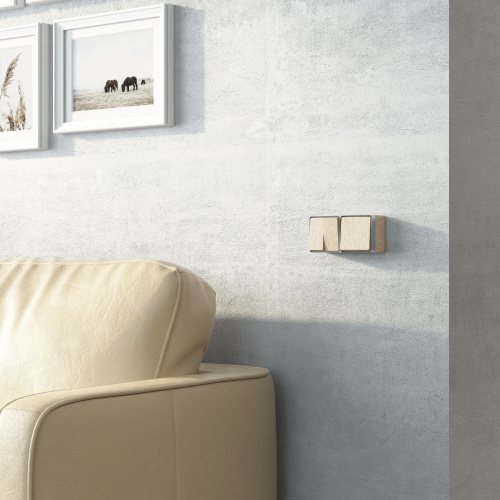 Выключатель одноклавишный Gallant шампань рифленый W5010010 фото 2 Выключатель одноклавишный Gallant шампань рифленый W5010010 фото 2