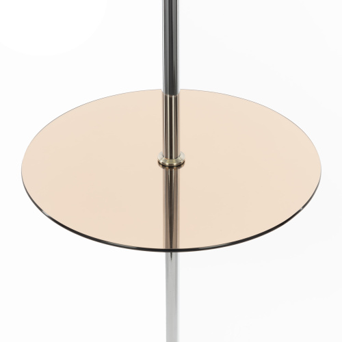 Citilux Линц CL402973T Торшер хром со столиком и кремовым абажуром фото 7 Citilux Линц CL402973T Торшер хром со столиком и кремовым абажуром фото 7