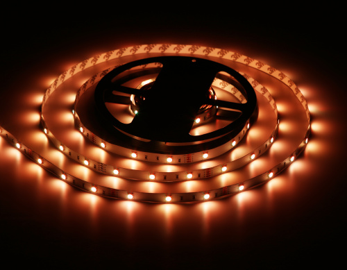Комплект светодиодной ленты 12В 5050 30Led 7.2Вт/м Цветная RGB IP20 5м фото 16 Комплект светодиодной ленты 12В 5050 30Led 7.2Вт/м Цветная RGB IP20 5м фото 16