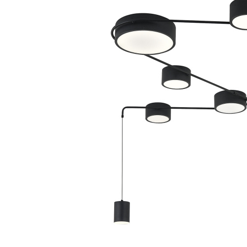 Потолочный светильник 14028/7С Black фото 4