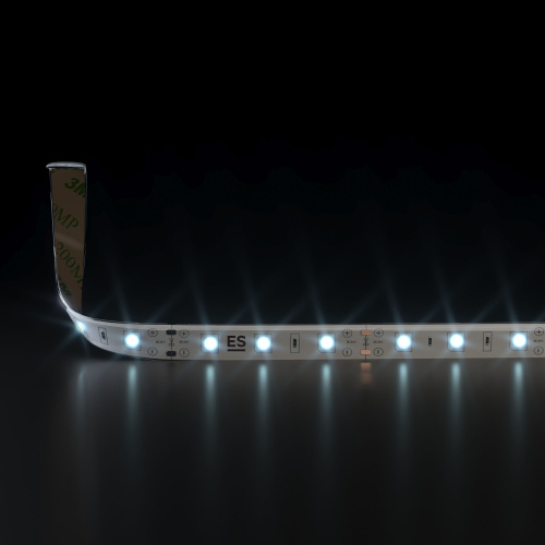 Светодиодная лента 24 В 4,8 Вт/м 60 Led/м 2835 IP65, холодный белый 6500K, 5 м Лента светодиодная 24V 4,8W 60Led 2835 IP65 холодный белый, 5м фото 2 Светодиодная лента 24 В 4,8 Вт/м 60 Led/м 2835 IP65, холодный белый 6500K, 5 м Лента светодиодная 24V 4,8W 60Led 2835 IP65 холодный белый, 5м фото 2