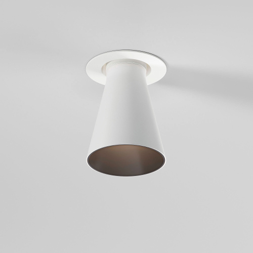 Светильник встраиваемый поворотный с антибликовой решеткой Bell 8W 3000K белый 25097/LED фото 6