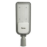 Светодиодный уличный консольный светильник Feron SP3050 100W 4000K 230V, серый