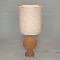 Настольная лампа Cloyd GARGANTUA-B T1 / выс. 59 см- красно-коричн. керамика (арт.30145)