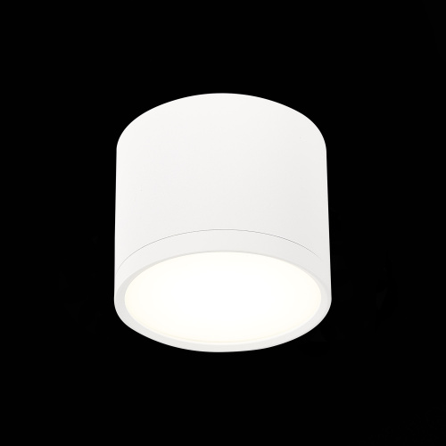 ST113.542.09 Светильник потолочный Белый LED 1*9W 4000K 702Lm Ra>90 120° IP20 D88xH75 170-240V Накладные светильники