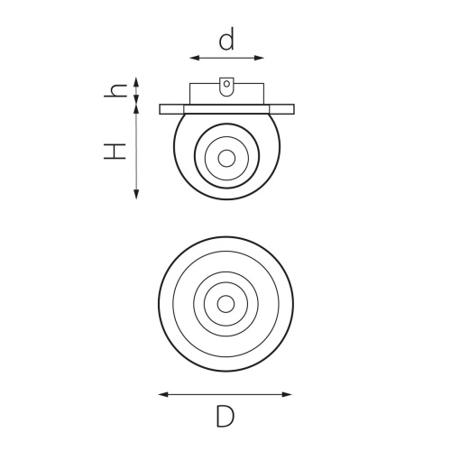 Комплект из светильника и рамки Lightstar Intero Ball (217617+217074) i61774 фото 2