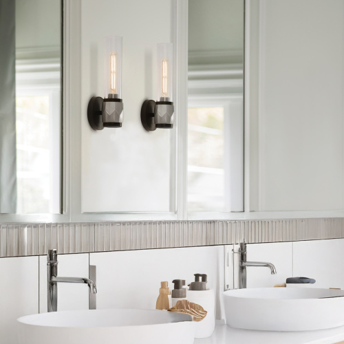 Бра для ванных комнат Hinkley, Арт. HK-ELLISON1-BK-BN фото 9