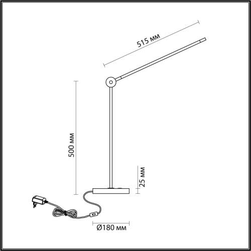 7101/12TL HIGHTECH ODL25 000 Настольный светильник поворотн на 350° акрил/металл IP20 LED 3000K 220-240V FODEN фото 3 7101/12TL HIGHTECH ODL25 000 Настольный светильник поворотн на 350° акрил/металл IP20 LED 3000K 220-240V FODEN фото 3