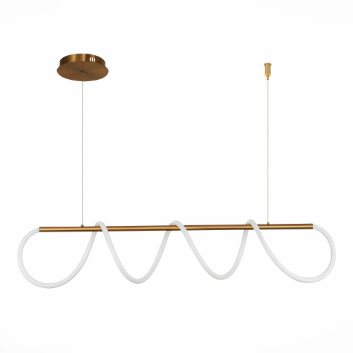 SL6102.303.45 Светильник подвесной ST-Luce Латунь/Белый LED 1*45W 4000K SAGRATO фото 4