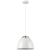 765046 Люстра LOFT 1х20W E27 БЕЛЫЙ IP20