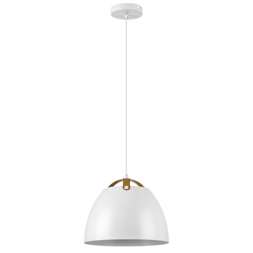 765046 Люстра LOFT 1х20W E27 БЕЛЫЙ IP20