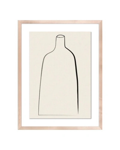 Постер "Minimal Vase" с дубовой рамой фото 2 Постер "Minimal Vase" с дубовой рамой фото 2