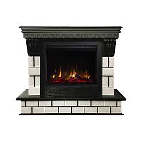 Электрокамин RealFlame Castle 25,5 AO античный дуб с очагом Saphir 25,5