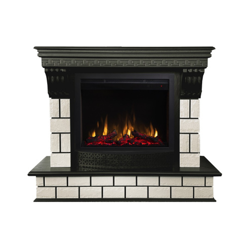 Электрокамин RealFlame Castle 25,5 AO античный дуб с очагом Saphir 25,5 Электрокамин RealFlame Castle 25,5 AO античный дуб с очагом Saphir 25,5