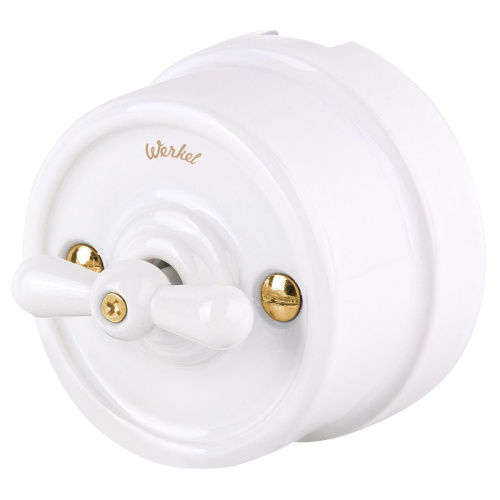 Винты для накладного выключателя 3шт. золото ретро WL18-21-01 фото 5