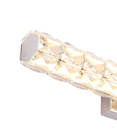 Светильник настенный хрустальный хром LED 12Вт 39см Zortes CRYSTAL ZRS.79201.8 фото 5