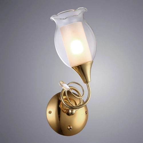 Бра Arte Lamp MUGHETTO A9289AP-1GO фото 2 Бра Arte Lamp MUGHETTO A9289AP-1GO фото 2