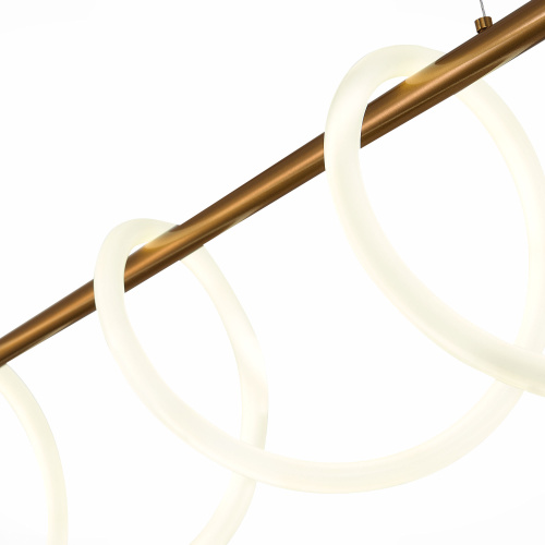 SL6102.303.45 Светильник подвесной ST-Luce Латунь/Белый LED 1*45W 4000K SAGRATO фото 2