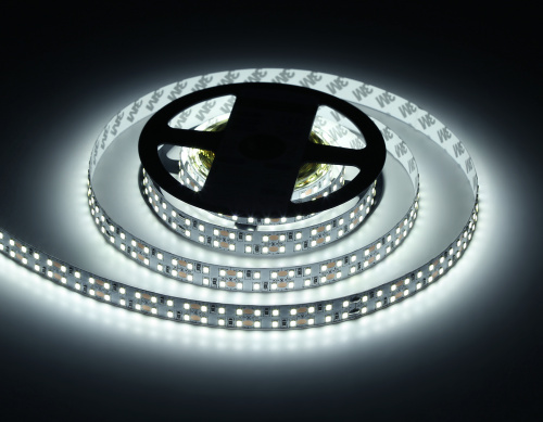 Светодиодная лента двухрядная 12В 2835 240Led 19.2Вт/м 6500K IP20 5м фото 8 Светодиодная лента двухрядная 12В 2835 240Led 19.2Вт/м 6500K IP20 5м фото 8